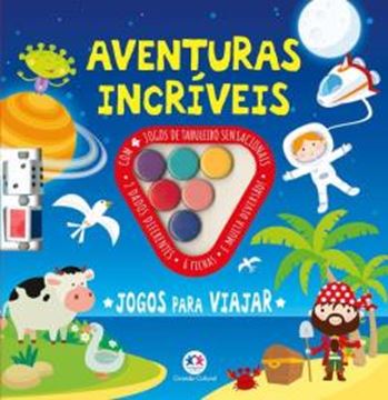 Imagem de COLECAO JOGOS PARA VIAJAR - AVENTURAS INCRIVEIS