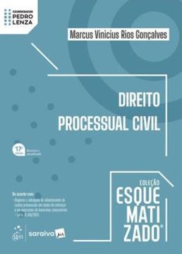 Imagem de COLECAO ESQUEMATIZADO - DIREITO PROCESSUAL CIVIL - 17ª ED 2026