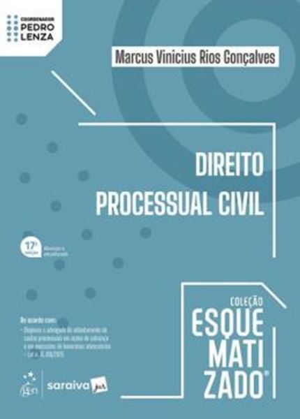 Picture of COLECAO ESQUEMATIZADO - DIREITO PROCESSUAL CIVIL - 17ª ED 2026