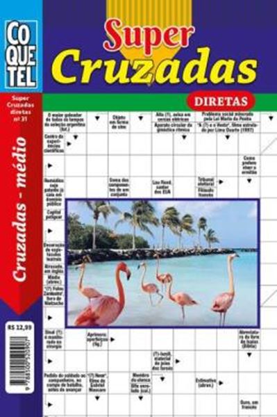 Picture of LIVRO COQUETEL SUPER CRUZADAS DIRETAS Nª 31