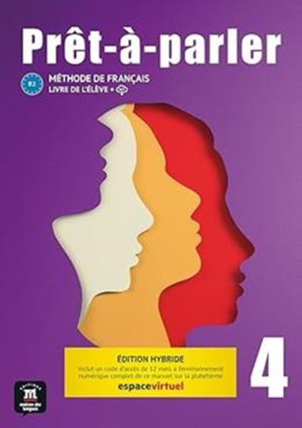 Picture of PRET-A-PARLER 4 LIVRE DE L´ELEVE -  ED. HYBRIDE