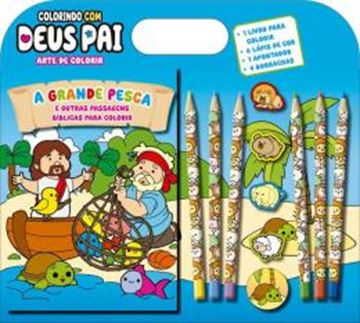 Imagem de COLORINDO COM DEUS PAI ARTE DE COLORIR
