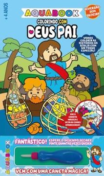 Imagem de COLORINDO COM DEUS PAI AQUABOOK