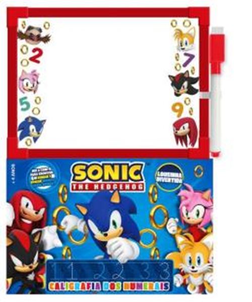 Picture of SONIC LOUSINHA DIVERTIDA - CALIGRAFIA DOS NUMERAIS