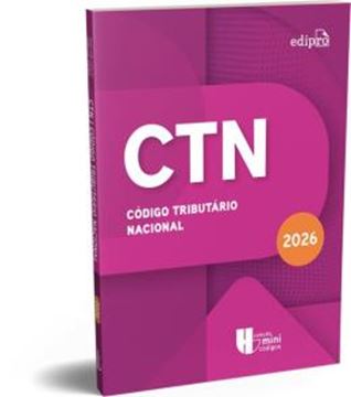 Imagem de COLECAO MINICODIGOS - CODIGO TRIBUTARIO NACIONAL 2026