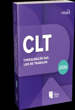 Imagem de CLT 2026 - COLECAO MINICODIGOS - 3ª ED