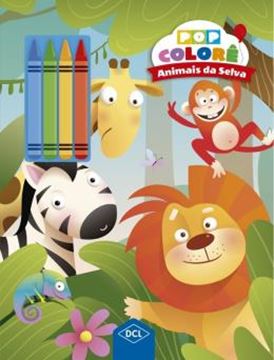 Imagem de COLECAO POP COLORE - ANIMAIS DA SELVA