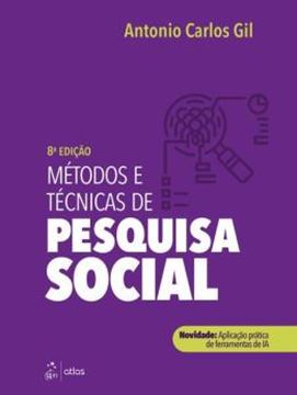 Imagem de METODOS E TECNICAS DE PESQUISA SOCIAL - 8ª ED.