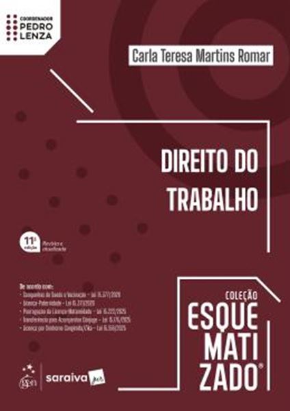 Picture of COLECAO ESQUEMATIZADO - DIREITO DO TRABALHO - 11ª EDICAO 2026