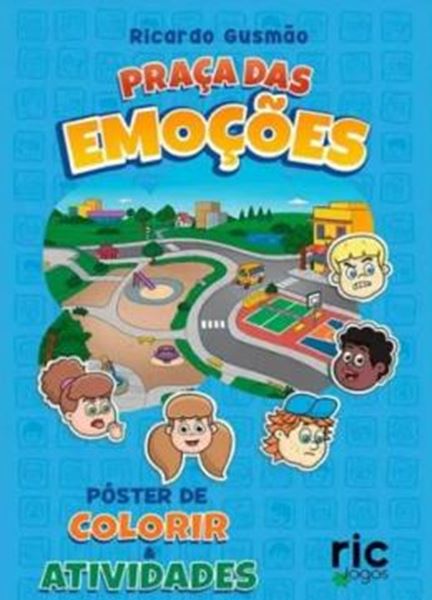 Picture of PRACA DAS EMOCOES - POSTER DE COLORIR E ATIVIDADES
