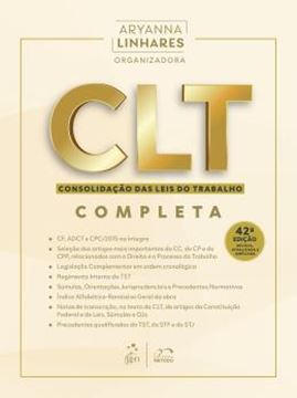 Imagem de CLT - CONSOLIDACAO DAS LEIS DO TRABALHO - 47? EXAME DE ORDEM - 42? EDICAO 2026