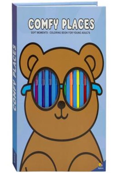 Picture of SOFT MOMENTS - COLORING BOOK FOR YOUNG ADULTS: COMFY PLACES
