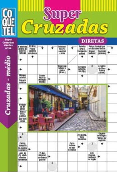 Picture of LIVRO COQUETEL SUPER PALAVRAS CRUZADAS DIRETAS 34